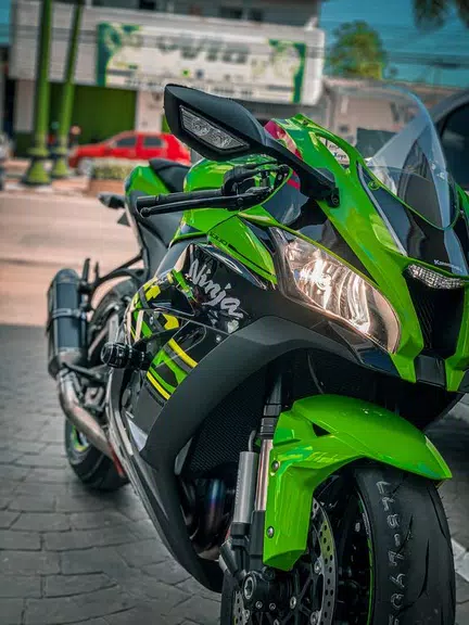 Kawasaki Ninja ZX10r Wallpaper ဖန်သားပြင်ဓာတ်ပုံ 4