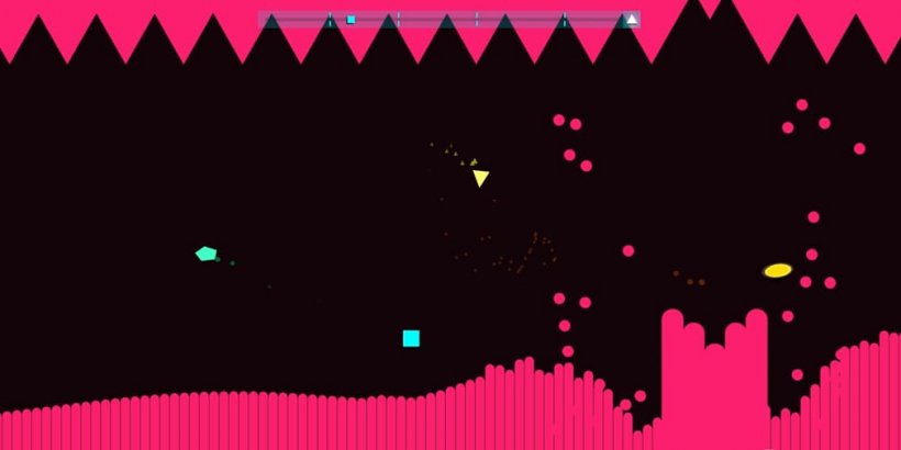 混沌とした協力プレイ弾幕「Just Shapes & Beats」が iOS に登場