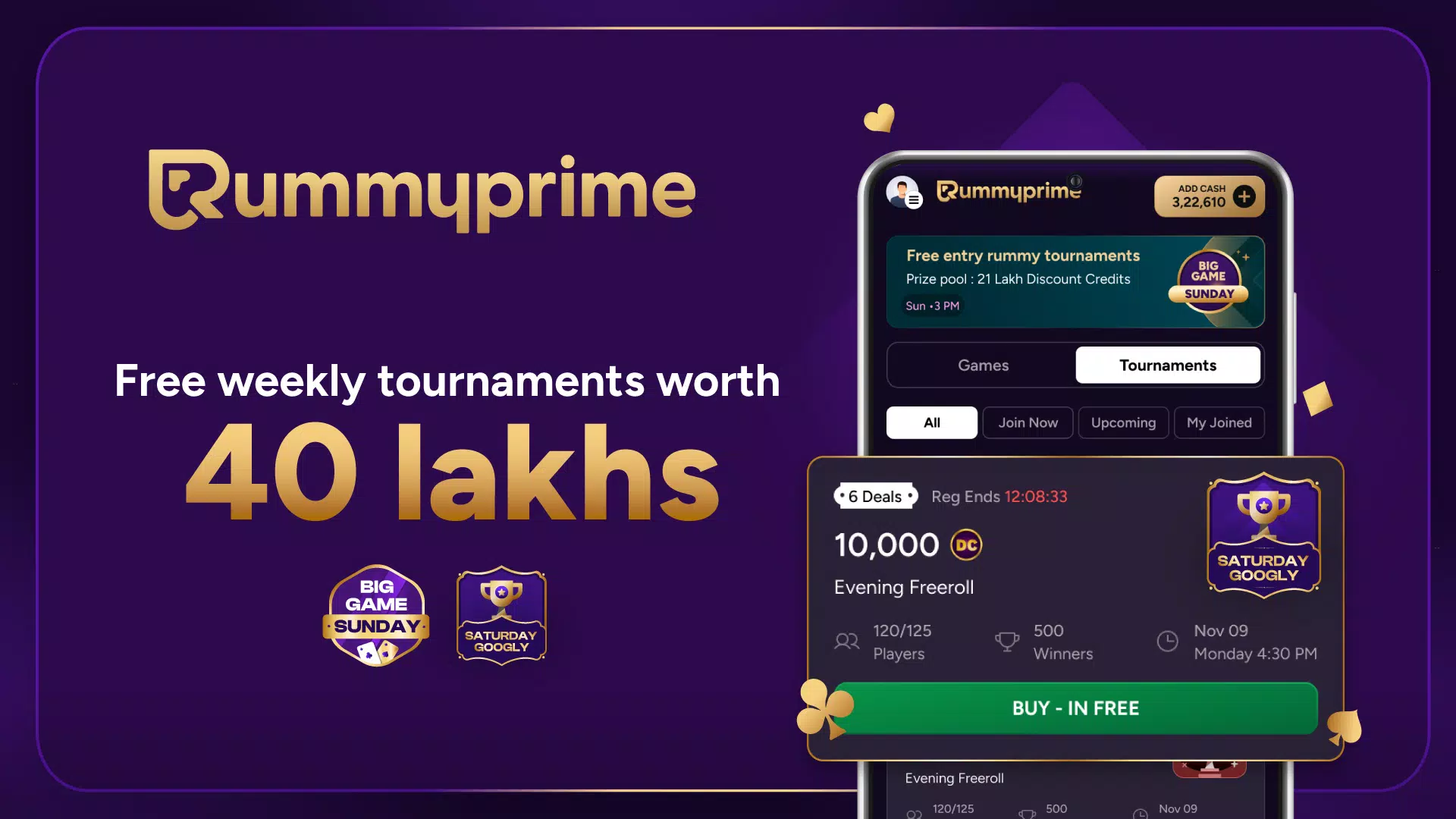 RummyPrime - Rummy Cash Game Tangkapan skrin 4