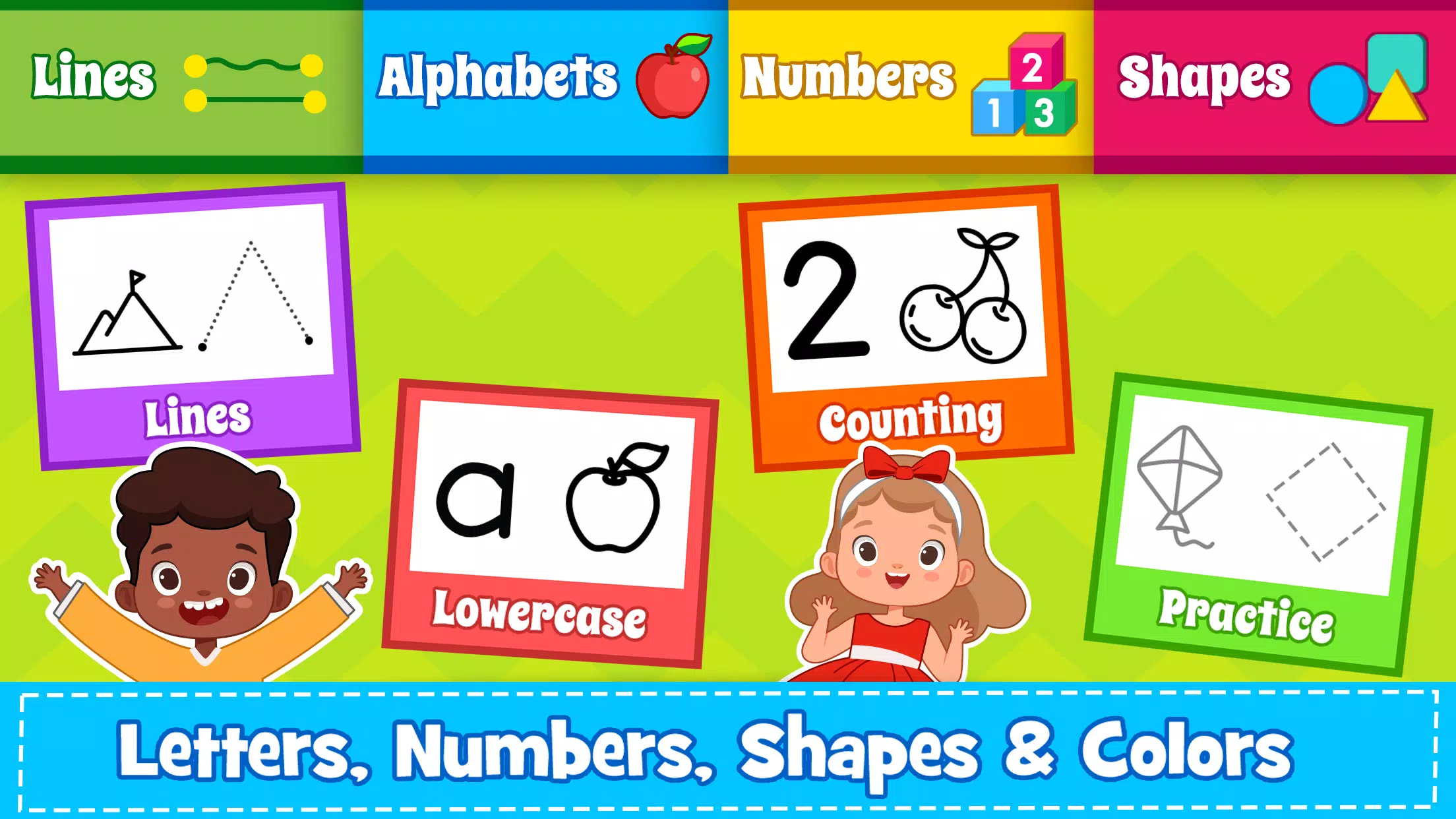 ABC Tracing Preschool Games 2+ Captura de tela 1