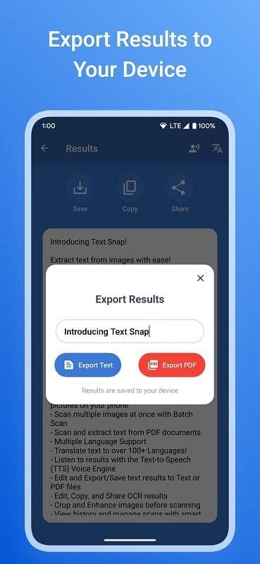 Text Snap - Image to Text Скриншот 4