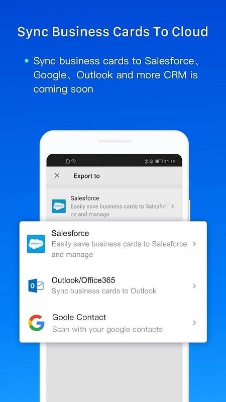 CamCard-Digital business card Скриншот 4
