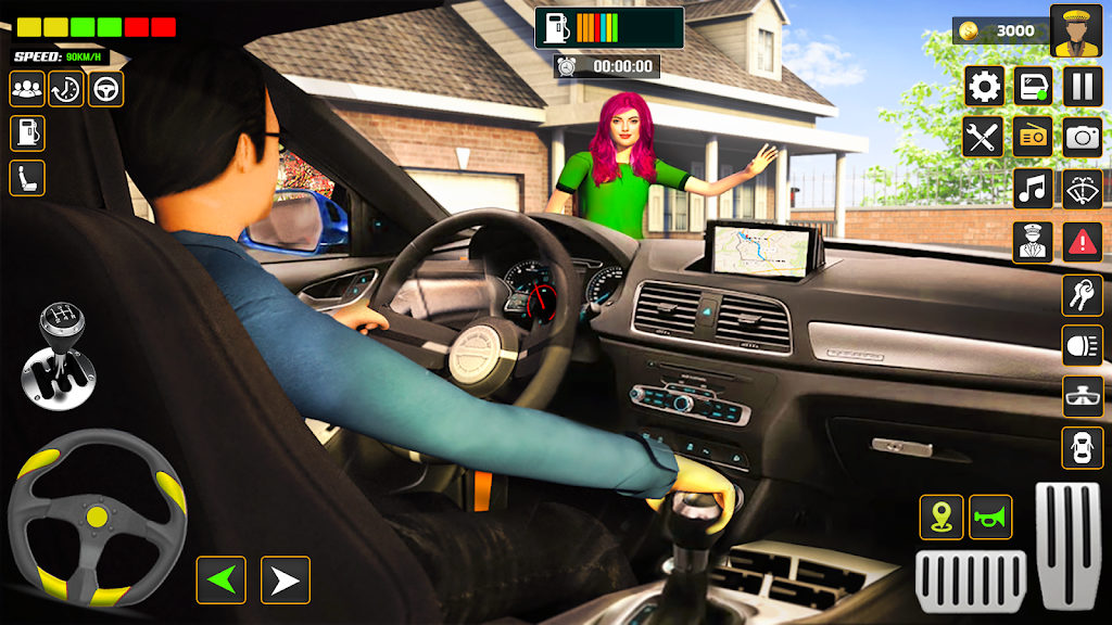 City Cab Driver Car Taxi Games ภาพหน้าจอ 1