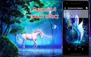 Unicorn Live Wallpapers ဖန်သားပြင်ဓာတ်ပုံ 4