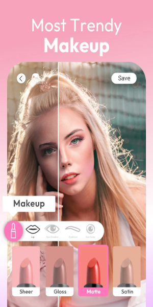 YouCam Makeup Zrzut ekranu 1