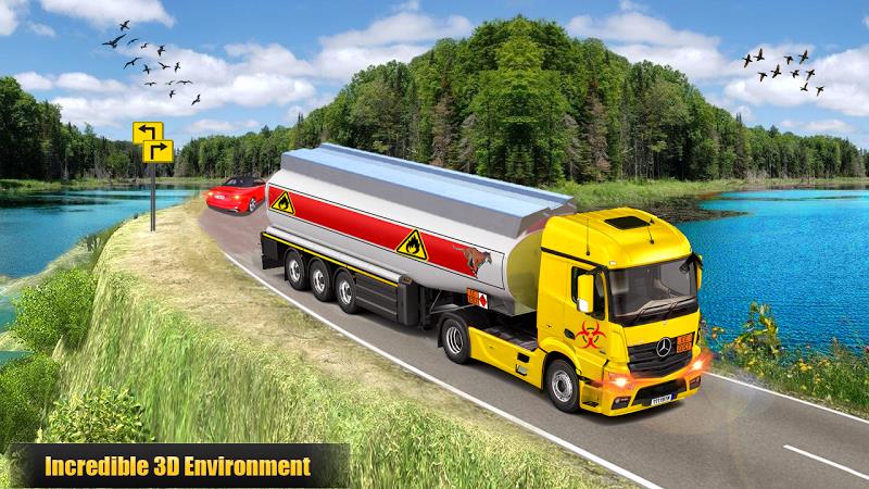 Truck Sim :Modern Tanker Truck Tangkapan skrin 1