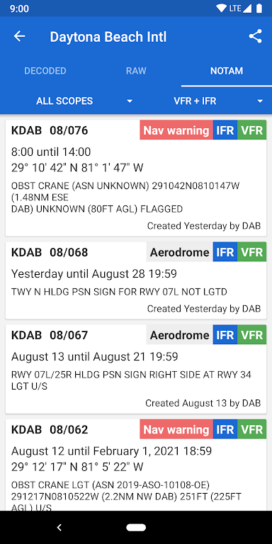 Avia Weather – METAR & TAF Mod应用截图第4张