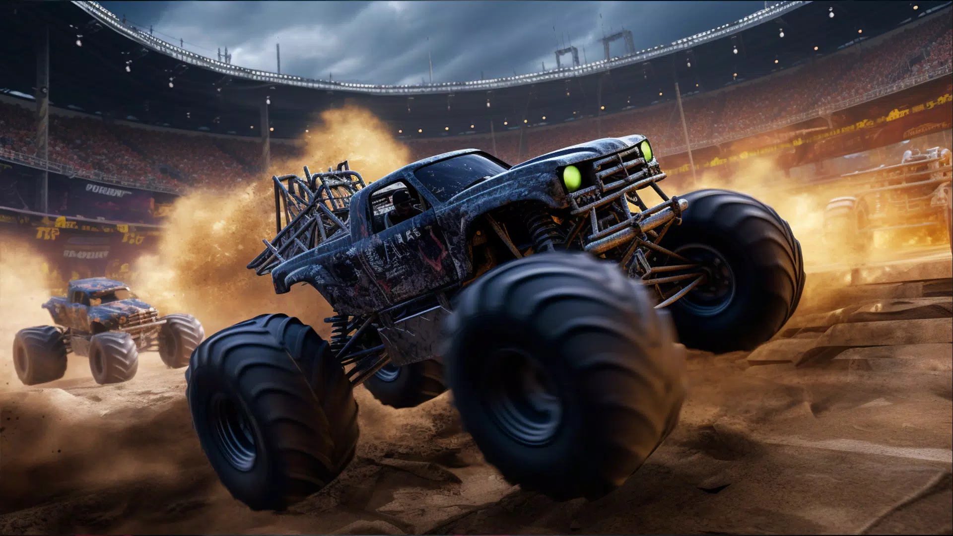 Crazy Monster Truck Games Zrzut ekranu 3