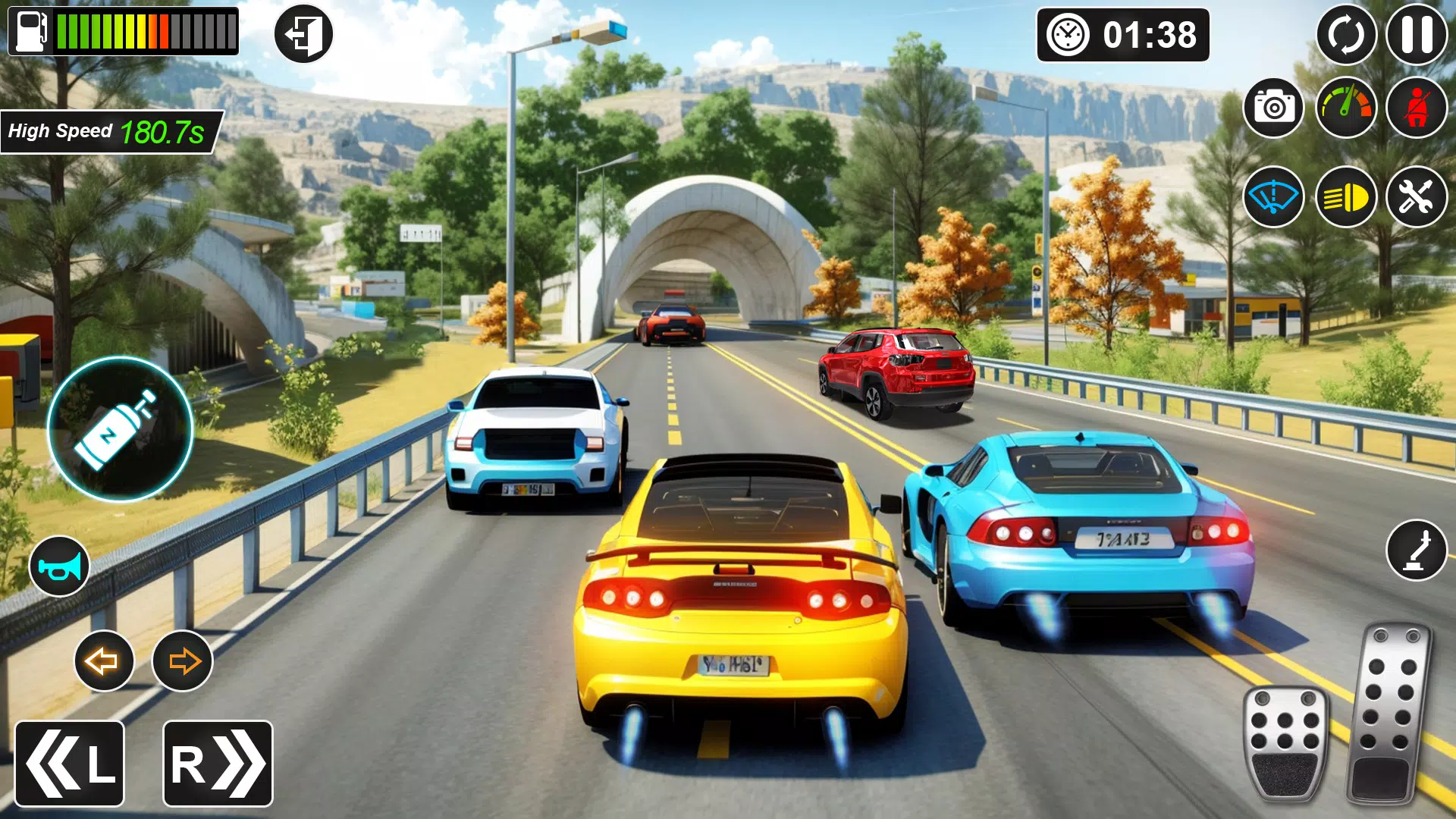 High Speed - Car Racing Game Schermafbeelding 4