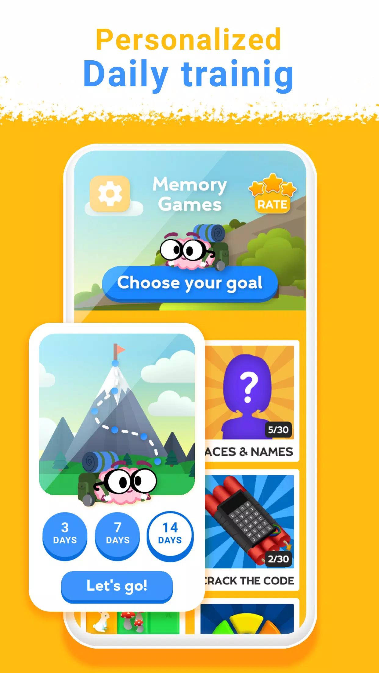 Train your Brain. Memory Games Captura de pantalla 3