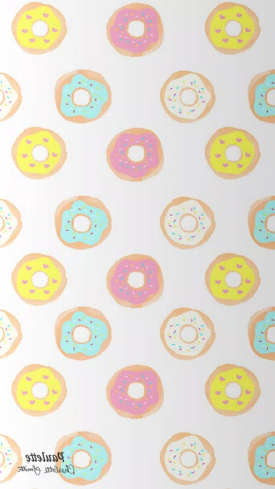 Cute Donut Wallpaper HD 4K应用截图第2张
