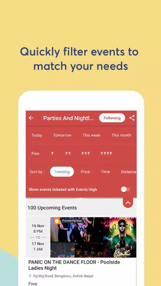 Events High - Meet Your City! Captura de tela 3