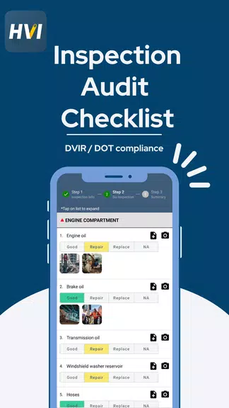 Vehicle Inspection Maintenance Captura de tela 1