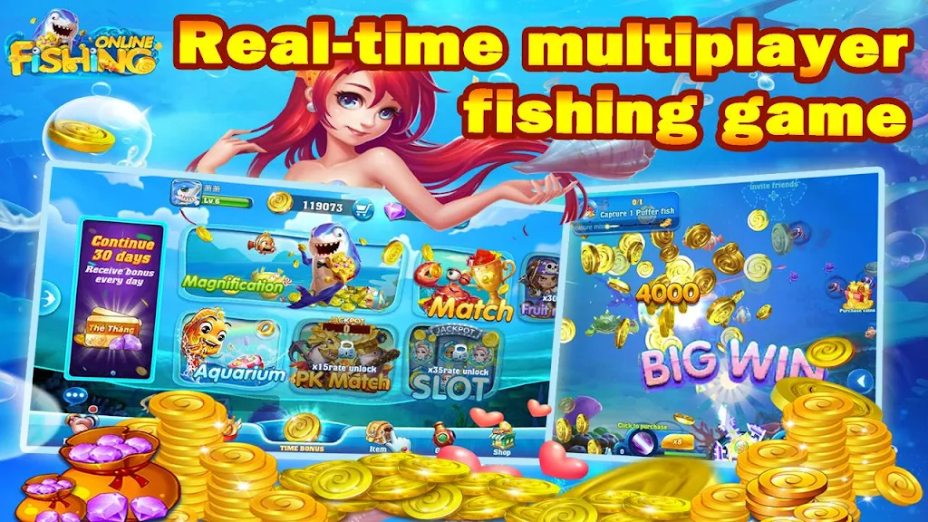 Fishing Online: Classic fish machine, free game Ekran Görüntüsü 2