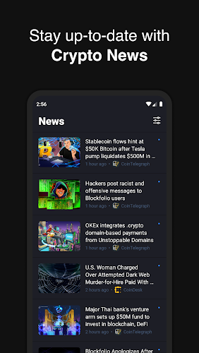 Hodler Kryptowährung Portfolio Screenshot 3
