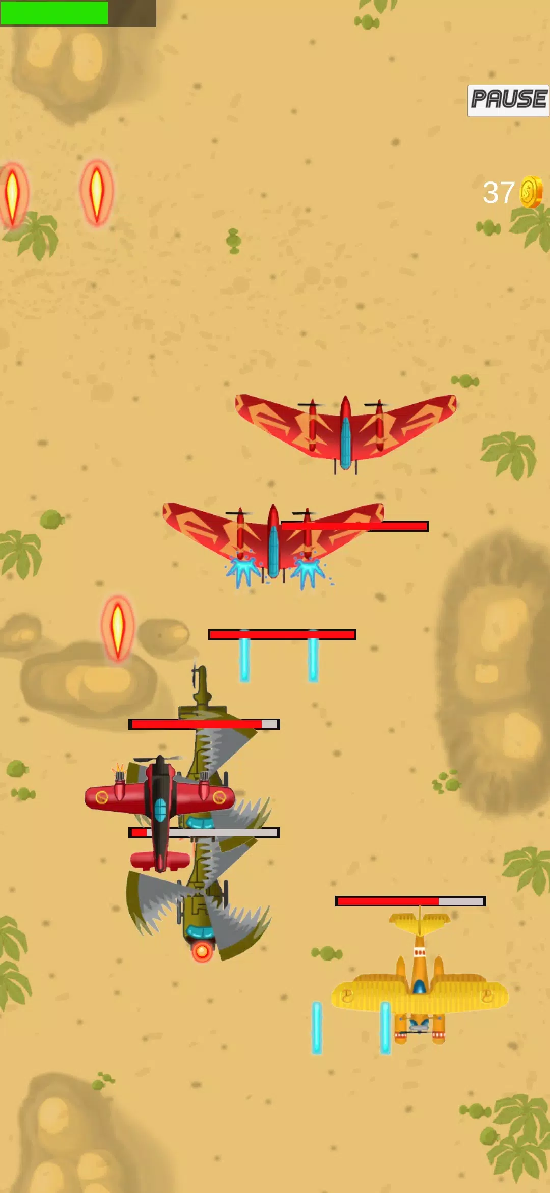 Jet Fighting - Sky Flying 스크린샷 4