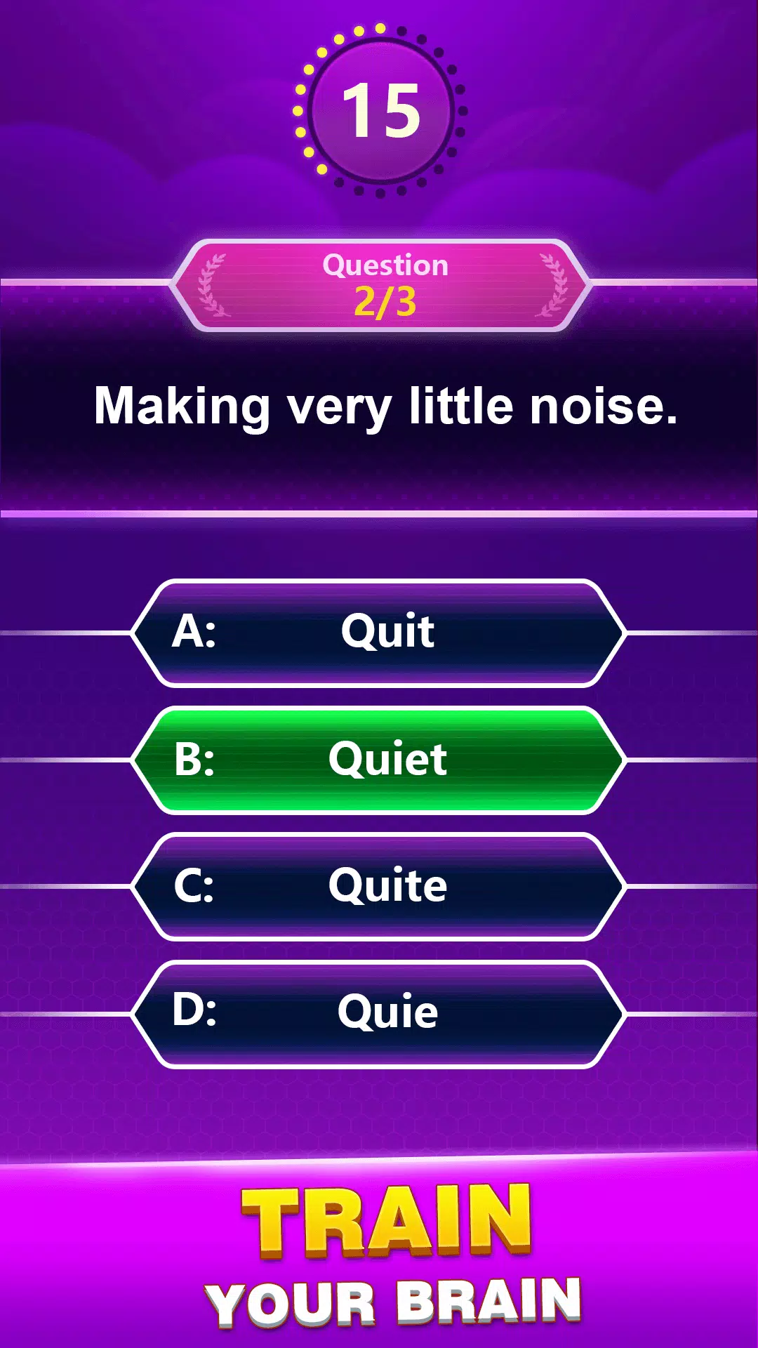 Spelling Quiz - Word Trivia 스크린샷 2