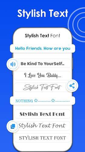 Fonts Keyboard : Stylish Font Capture d'écran 2